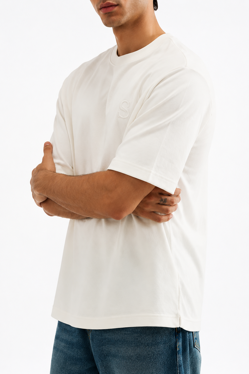 Essential White Oversized Tee