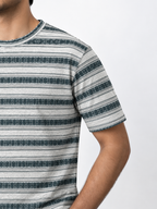 Heritage Stripe Crew Neck T-Shirt