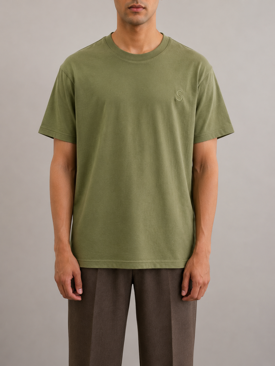 Essential Olive Oversized Tee