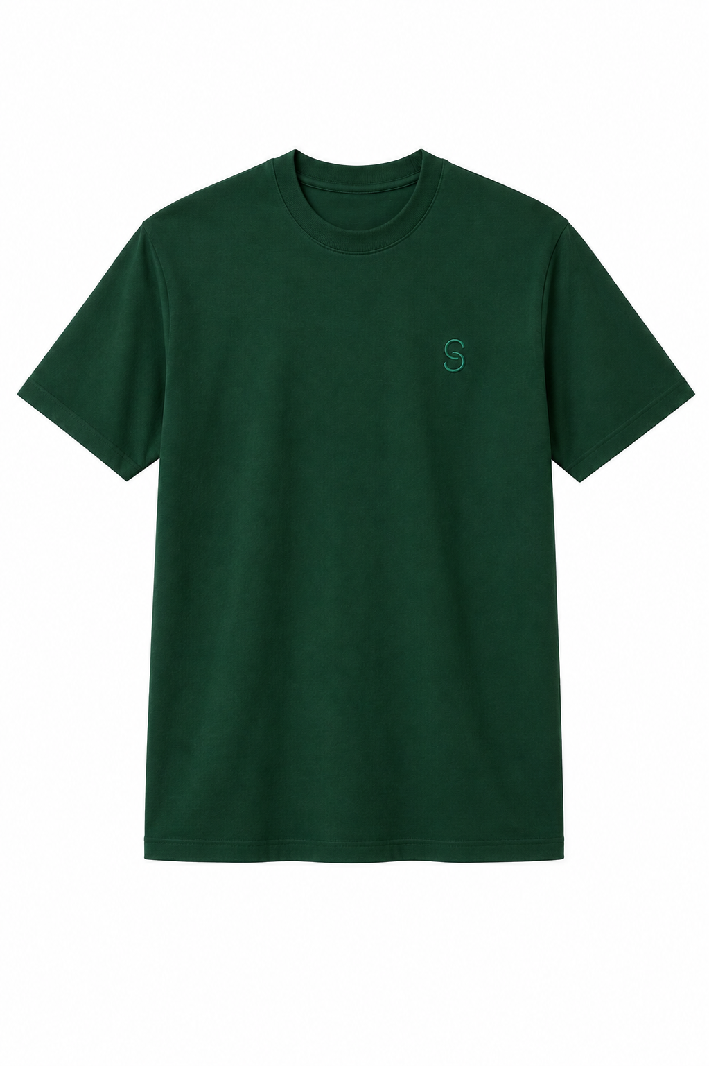 Essential Dark Green Oversized Tee