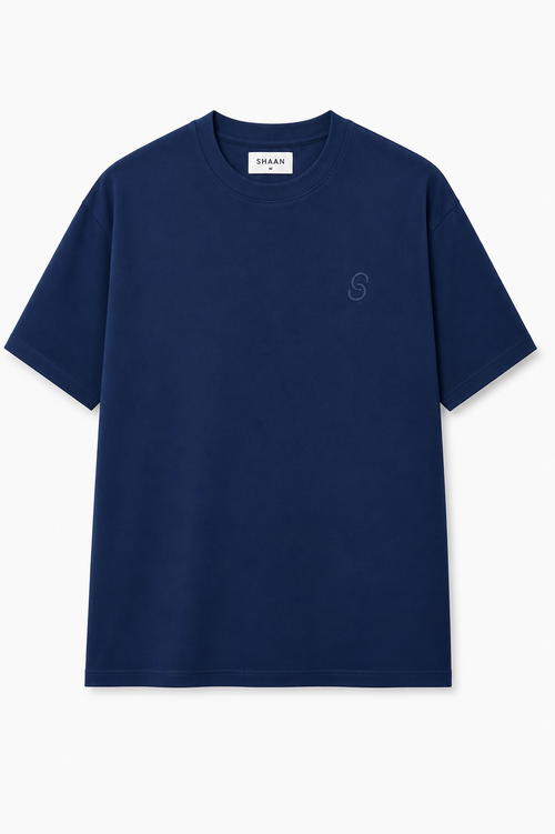Essential Blue Oversized Tee