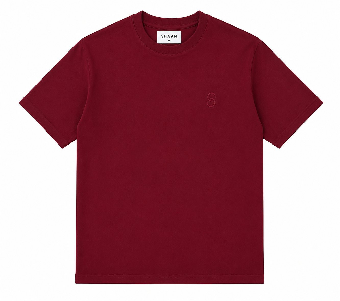 Essential Maroon Oversized Tee