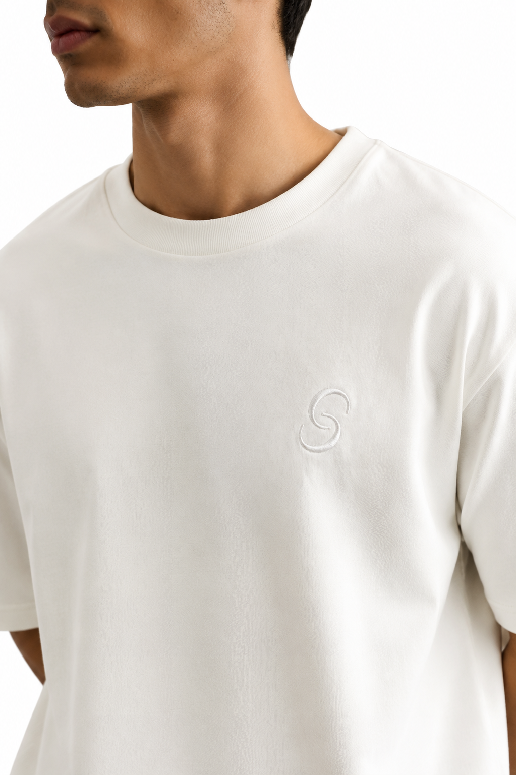 Essential White Oversized Tee