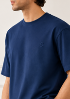 Essential Blue Oversized Tee