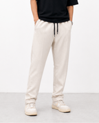 Off-White Relaxed Fit Cotton Trouser