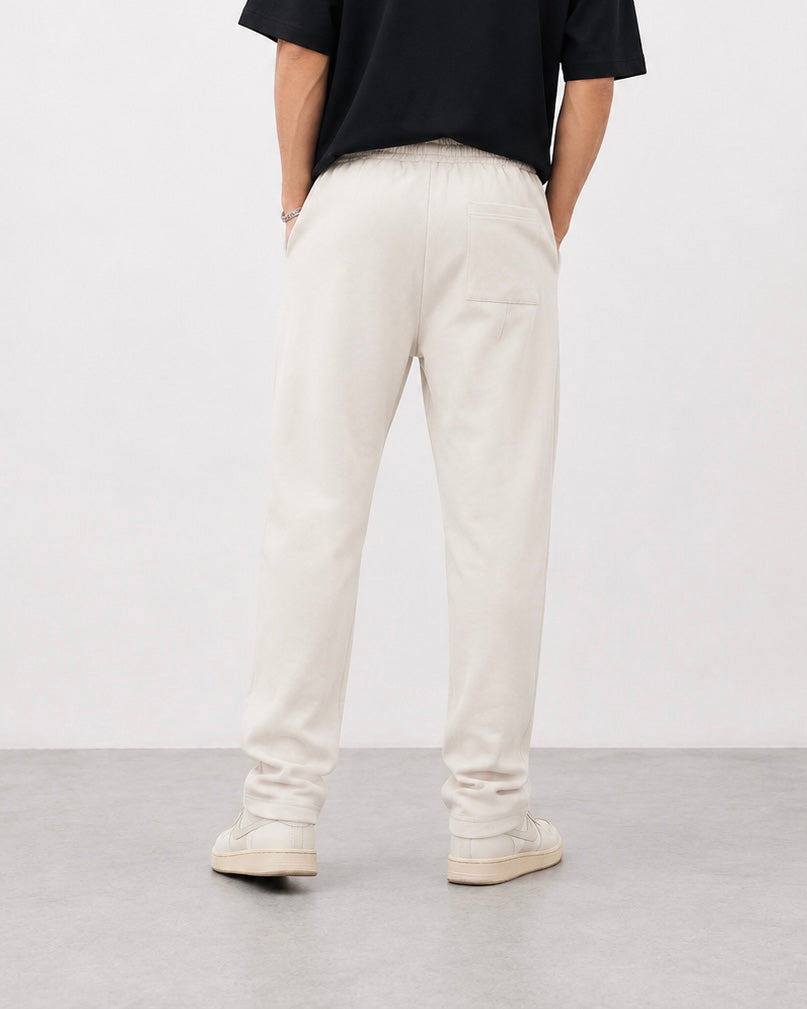 Off-White Relaxed Fit Cotton Trouser