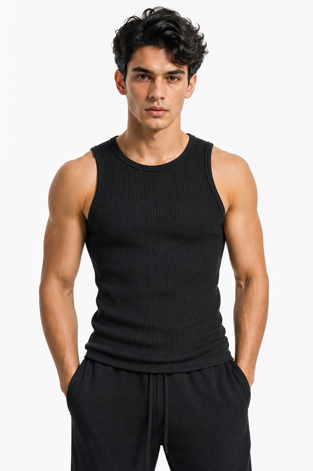 Men’s Ribbed Tank Top