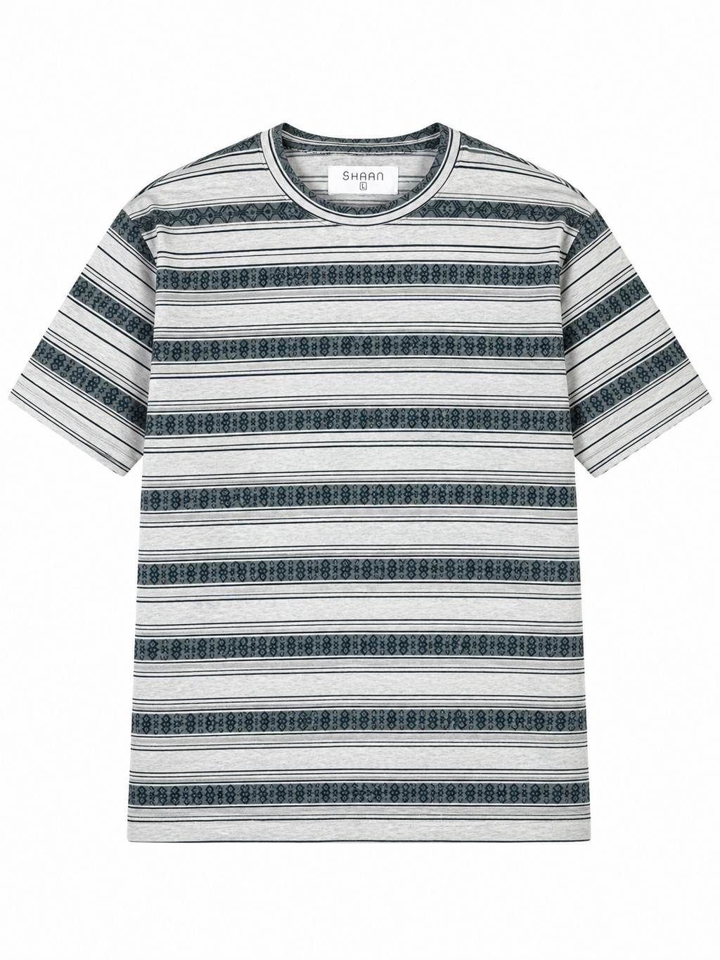Heritage Stripe Crew Neck T-Shirt