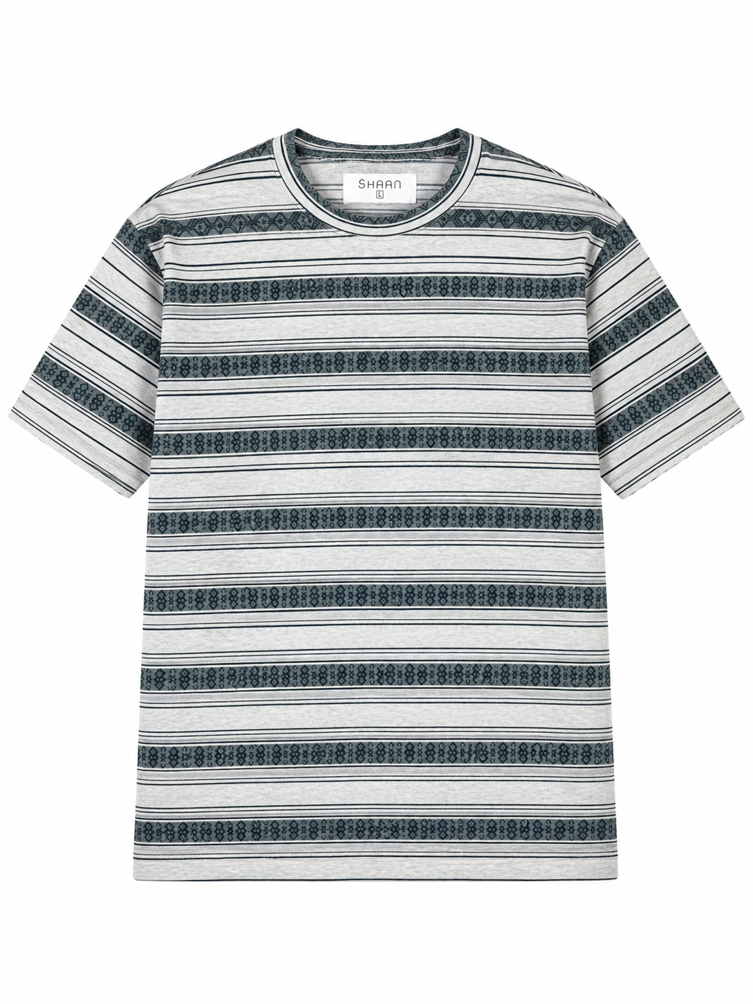 Heritage Stripe Crew Neck T-Shirt