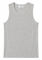 Men’s Ribbed Tank Top - Gray