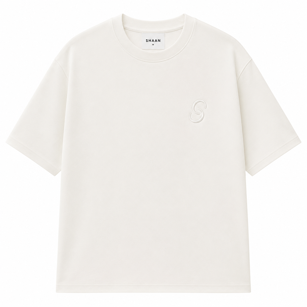Essential White Oversized Tee